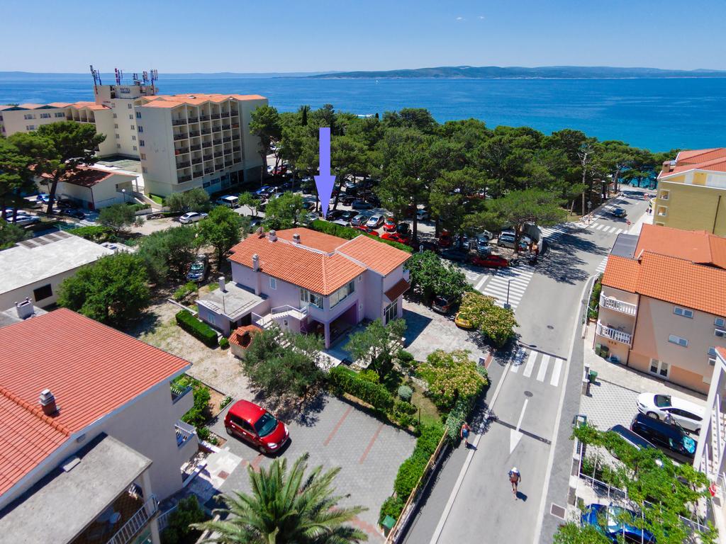 Apartments Villa Lilla Baška Voda Eksteriør bilde